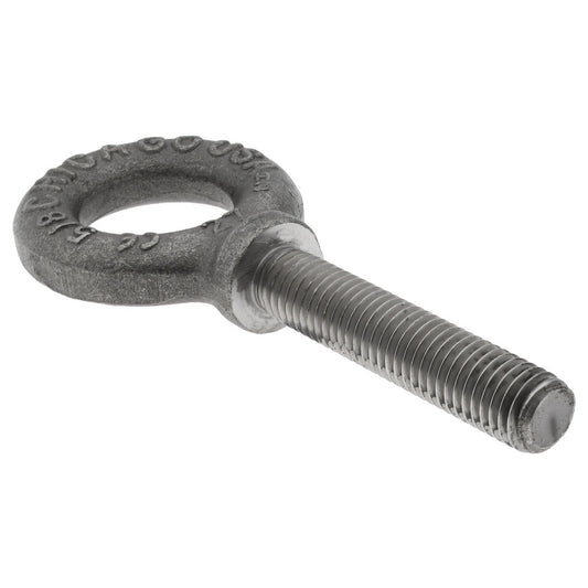 Gibraltar 12931 2 Fixed Lifting Eye Bolt With Shoulder, 4,000 lb Capacity, 5/8-11 Thread, Grade C-1035 Forged Steel