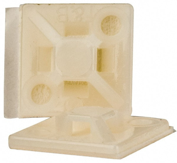 Thomas & Betts MPNY-750-9-C Natural (Color), Nylon, Four Way Cable Tie Mounting Base