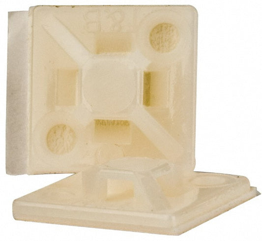 Thomas & Betts MPNY-750-9-C Natural (Color), Nylon, Four Way Cable Tie Mounting Base
