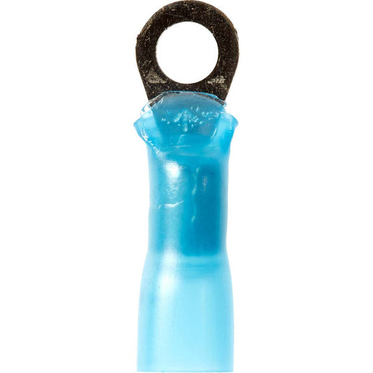 3M 7000133385 Circular Ring Terminal Partially Insulated, 16 to 14 AWG, Crimp Connection