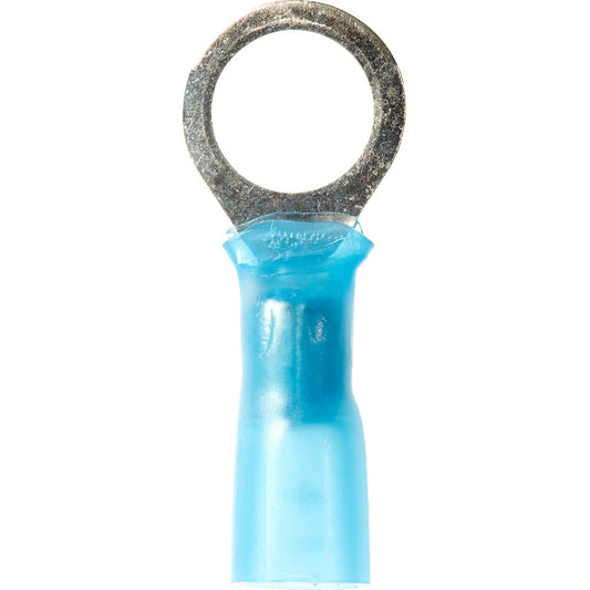 3M 7000133390 Circular Ring Terminal Partially Insulated, 16 to 14 AWG, Crimp Connection