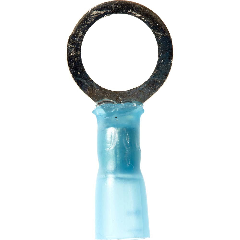 3M 7000133389 Circular Ring Terminal Partially Insulated, 16 to 14 AWG, Crimp Connection