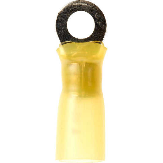 3M 7000133378 Circular Ring Terminal Partially Insulated, 12 to 10 AWG, Crimp Connection