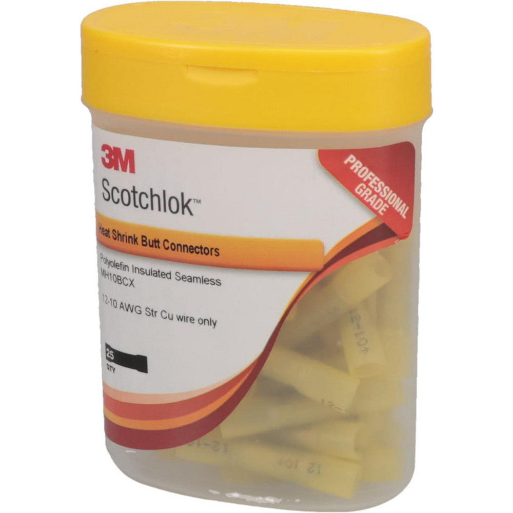 3M 7000031843 Butt Splice Terminal Fully Insulated Heat Shrink & Nylon, Crimp-On Connection