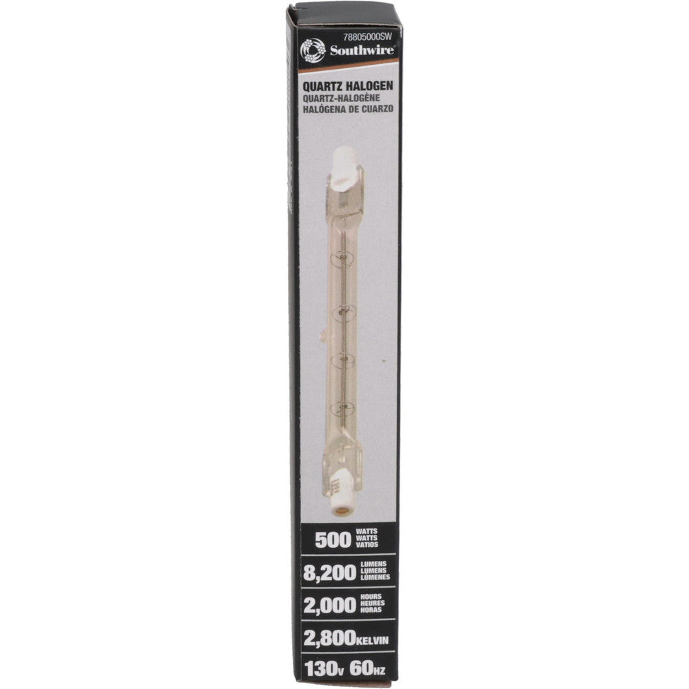 Southwire 78805000SW Halogen Lamp T3, 500 W, Recessed Single Contact Base