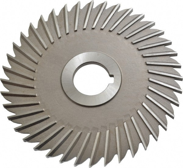 MOON CUTTERS CO. SS5187 Side Chip Saw 5" Blade Dia, 3/16" Blade Thickness, 1" Arbor Hole Dia, 40 Teeth, High Speed Steel