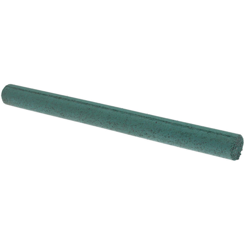 MATZ RUBBER P-08 C Round Abrasive Stick Silicon Carbide, 1/2" Wide, 1/2" Thick, 6" Long