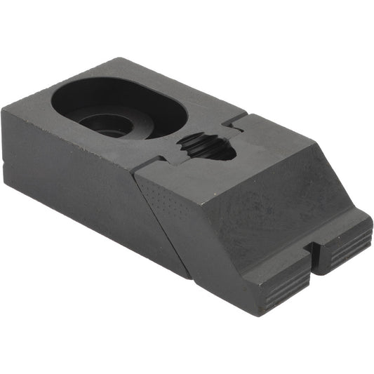 Gibraltar 33801G 2-5/16" OAL x 1-1/4" Overall Width, Low Grip Nose, Steel Manual Edge Clamp