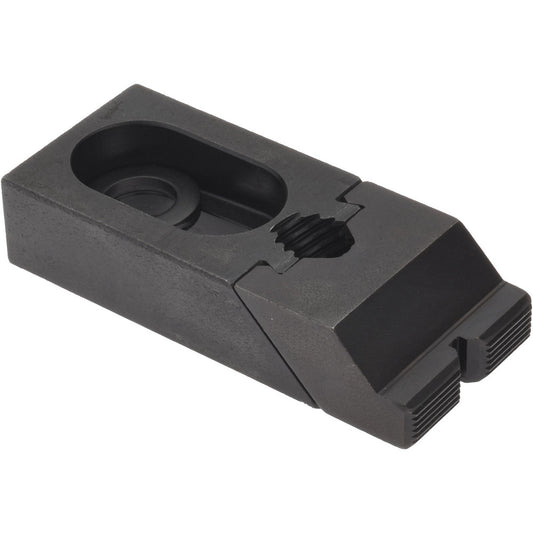 Gibraltar 33805G 3-5/16" OAL x 1-1/2" Overall Width, Low Grip Nose, Steel Manual Edge Clamp