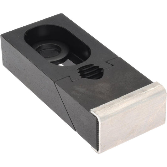 Gibraltar 33806G 3-5/16" OAL x 1-1/2" Overall Width, Standard Grip Nose, Steel Manual Edge Clamp