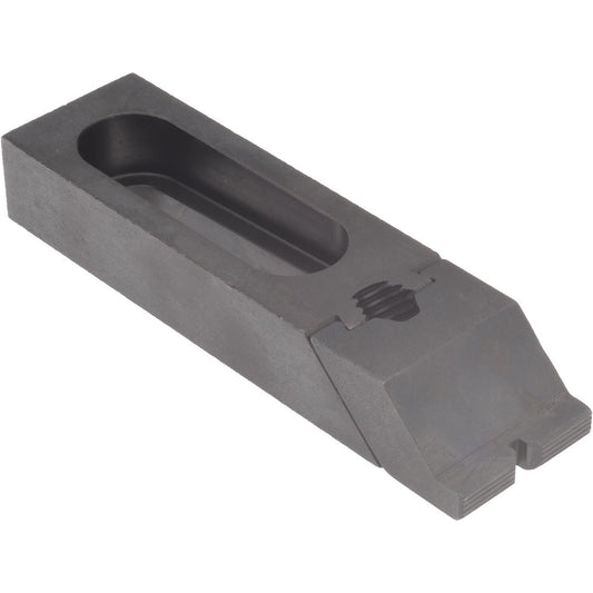 Gibraltar 33825G 5-5/16" OAL x 1-1/2" Overall Width, Low Grip Nose, Steel Manual Edge Clamp