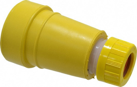 Value Collection 29W76 Locking Inlet Connector, Industrial, L16-30, 480V, Yellow