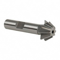 Made in USA Milling Cutters SAC750-60 3/4 x 5/16" 60&deg 8-Tooth High Speed Steel Single-Angle Cutter