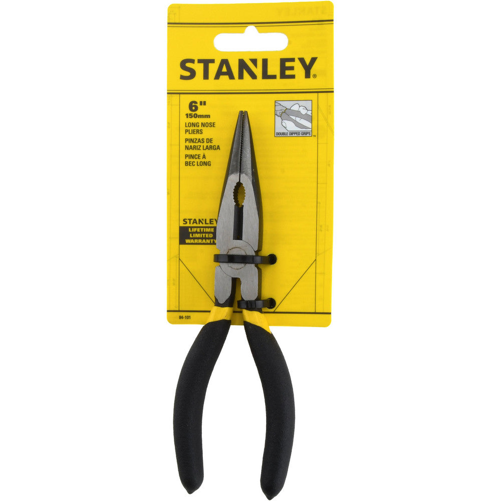 Stanley 84-101 Long Nose & Needle Nose Plier 2-3/16" Jaw Length, Side Cutter