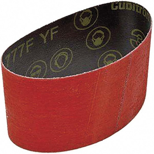 3M 7000118384 Abrasive Belt 3-1/2" Wide, 15-1/2" Long, 80 Grit, Ceramic