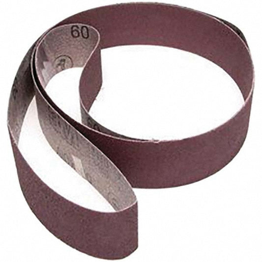 3M 7010326174 Abrasive Belt 2" Wide, 72" Long, 60 Grit, Aluminum Oxide