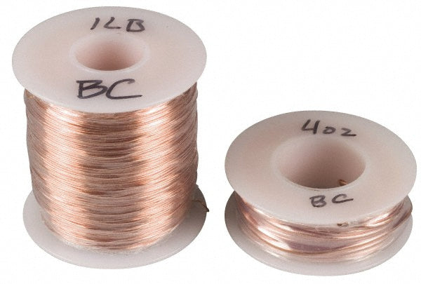 Select F16 16 Gage, 0.0508" Dia x 127' Long, Bare, Copper Bus Bar Wire