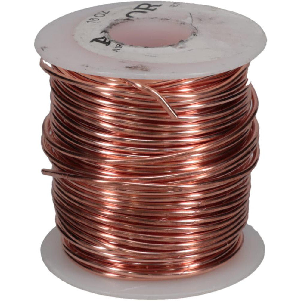 Select F14 14 Gage, 0.0641" Dia x 80' Long, Bare, Copper Bus Bar Wire