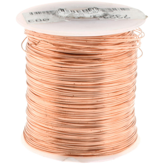 Select F22 22 Gage, 0.0253" Dia x 501' Long, Bare, Copper Bus Bar Wire