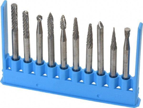 Boro Park Cutting Tools 73242273 10 Pc Double Cut Burr Set