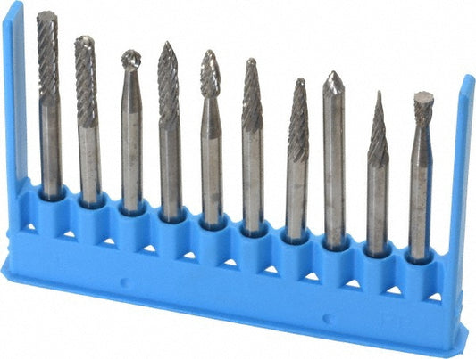 Boro Park Cutting Tools 73242273 10 Pc Double Cut Burr Set