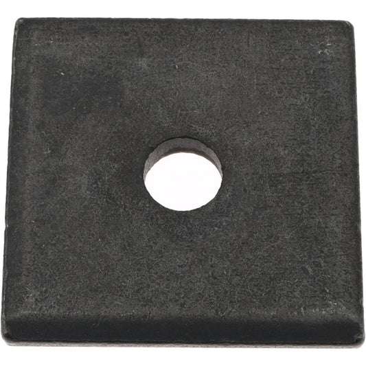 Gibraltar Z8952H 3/8" Bolt, 2" Square, Black Oxide Finish, Case Hardened Steel Square Flat Washer