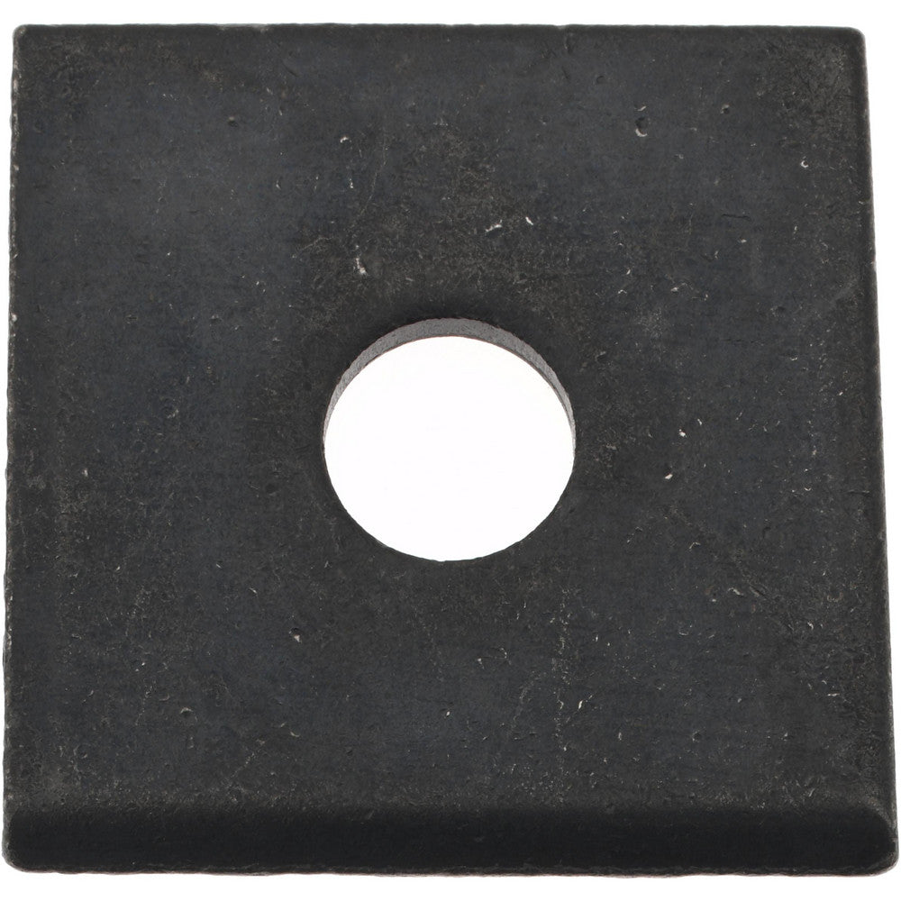 Gibraltar Z8954H 1/2" Bolt, 2" Square, Black Oxide Finish, Case Hardened Steel Square Flat Washer