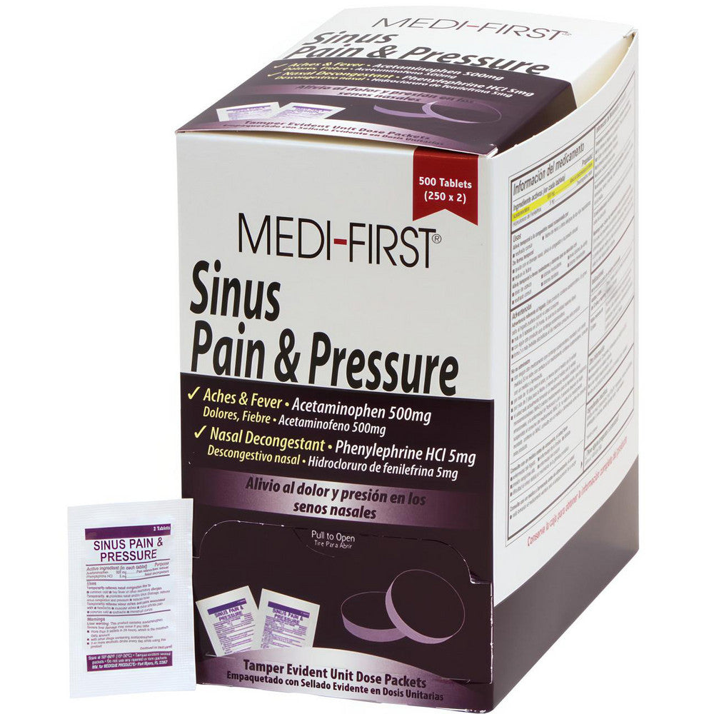 Medique 81948 Sinus Relief Tablet (2) 125 Envelopes