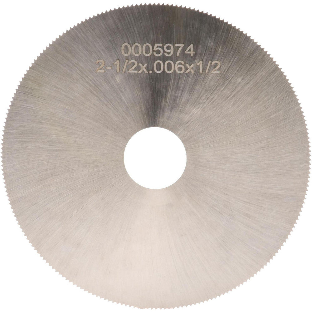 Martindale Electric Co. OSPEC4210 Jeweler's Saw 2-1/2" Dia, 0.006" Thick, 1/2" Arbor Hole, 220 Teeth, High Speed Steel