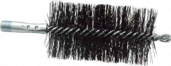 Schaefer Brush 43324 Double Stem/Spiral Tube Brush 2-1/2" Dia, 7-1/2" OAL