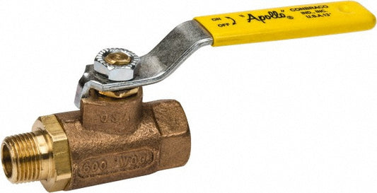 Apollo 7080201 Standard Manual Ball Valve 3/8" Pipe, Standard Port