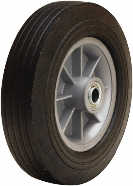 Hamilton W-10-AT-3/4 Caster Wheel Rubber on Polypropylene, 0.75" Axle
