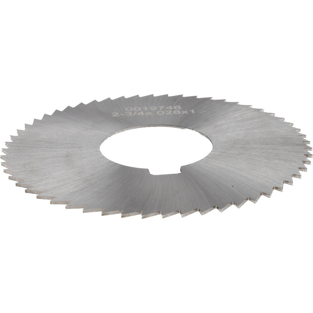 Martindale Electric Co. OSSC02856 Slitting & Slotting Saw 2-3/4" Dia, 0.028" Thick, 1" Arbor Hole, 56 Teeth, High Speed Steel