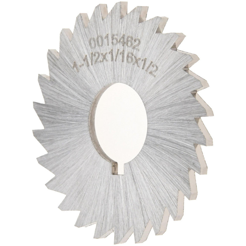 Martindale Electric Co. OSPEC3687 Slitting & Slotting Saw 1-1/2" Dia, 1/16" Thick, 26 Teeth, High Speed Steel