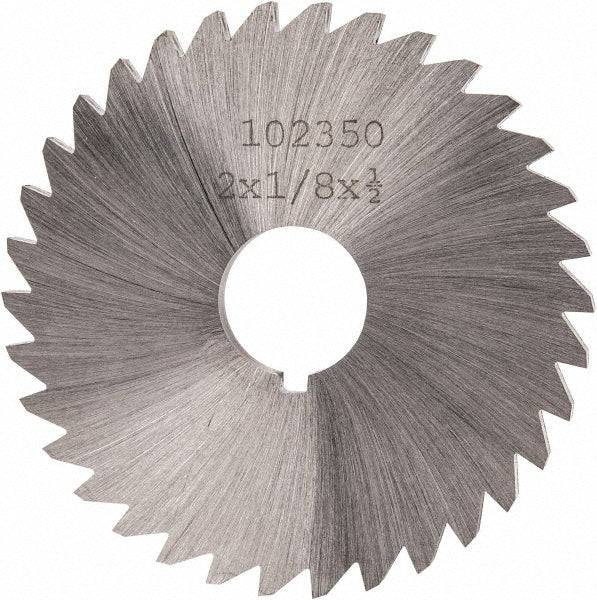 Martindale Electric Co. OSPEC3697 Slitting & Slotting Saw 2" Dia, 1/8" Thick, 34 Teeth, High Speed Steel