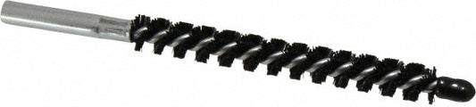 Schaefer Brush 43707 Single Stem/Spiral Condenser Tube Brush 7/16" Dia, 6-1/4" OAL, Nylon Bristles