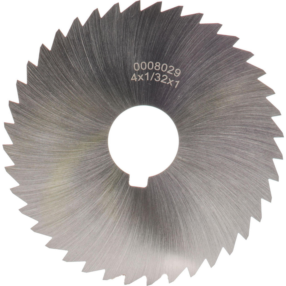 Martindale Electric Co. OMSLE0312540 Slitting & Slotting Saw 4" Dia, 1/32" Thick, 1" Arbor Hole, 40 Teeth, High Speed Steel