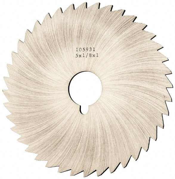 Martindale Electric Co. OMSLF12540 Slitting & Slotting Saw 5" Dia, 1/8" Thick, 1" Arbor Hole, 40 Teeth, High Speed Steel