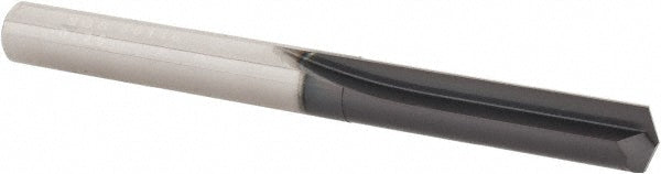 Kyocera SGS Precision Tools 56148 Straight-Flute Drill Bit Letter E, 140 deg Point, Solid Carbide