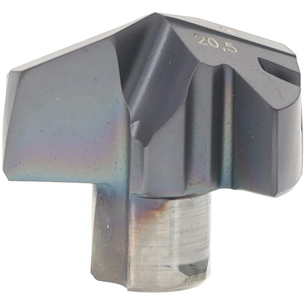 Iscar 5506647 Replaceable Drill Tips ICP0807 IC908, 0.8070" Dia, 20.50 mm Dia, 140 deg Point,  IC908