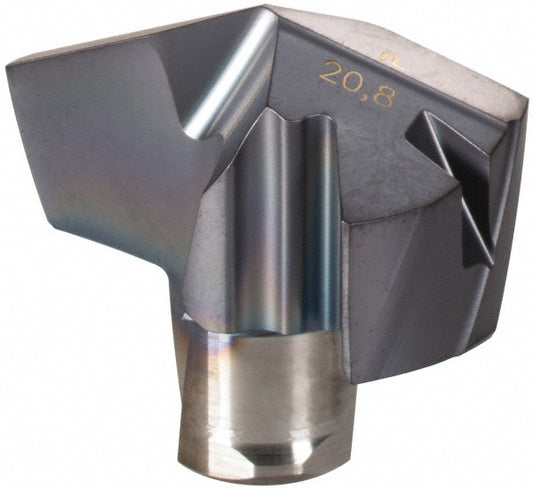 Iscar 5509092 Replaceable Drill Tips ICP0819 IC908, 0.8190" Dia, 20.80 mm Dia, 140 deg Point,  IC908