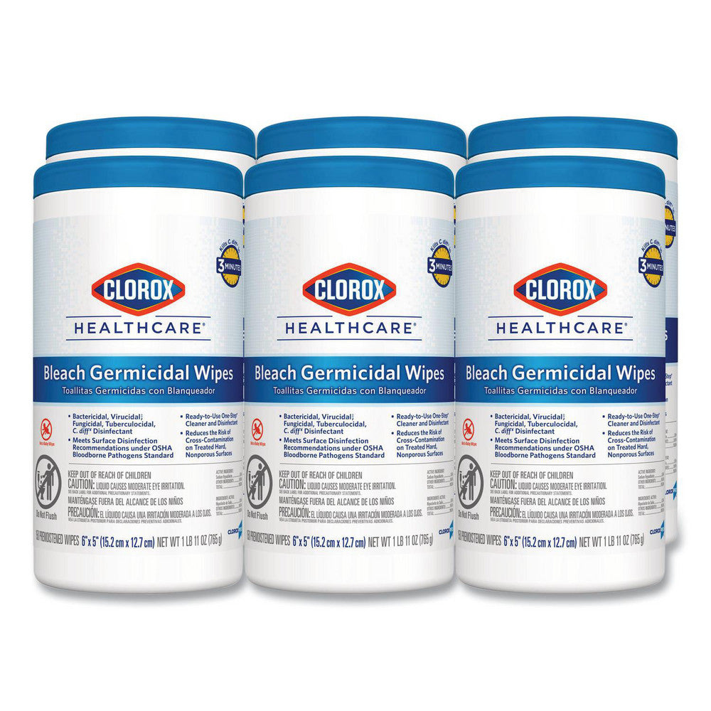 Clorox Healthcare CLO30577CT Clorox Healthcare   Disinfecting Wipes