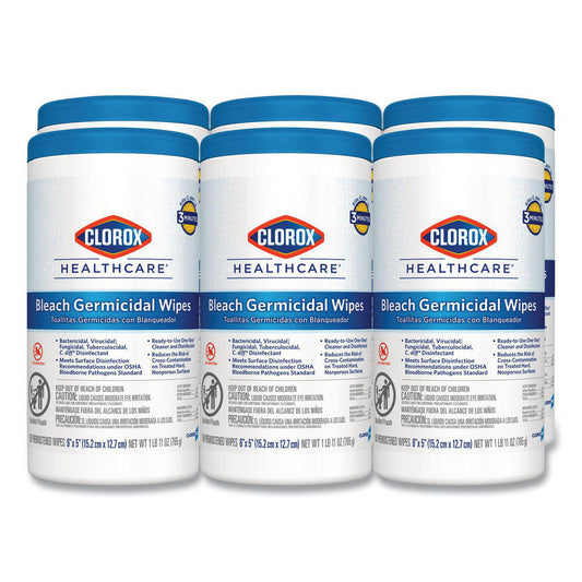 Clorox Healthcare CLO30577CT Clorox Healthcare   Disinfecting Wipes