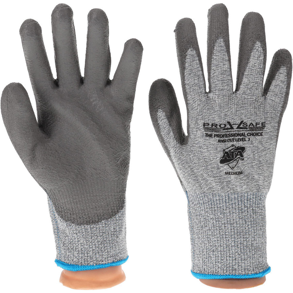 PRO-SAFE GLA-C3-M Cut-Resistant & Puncture-Resistant Gloves PRO-SAFE Size Medium, ANSI Cut A3, ANSI Puncture 2, Polyurethane, HPPE