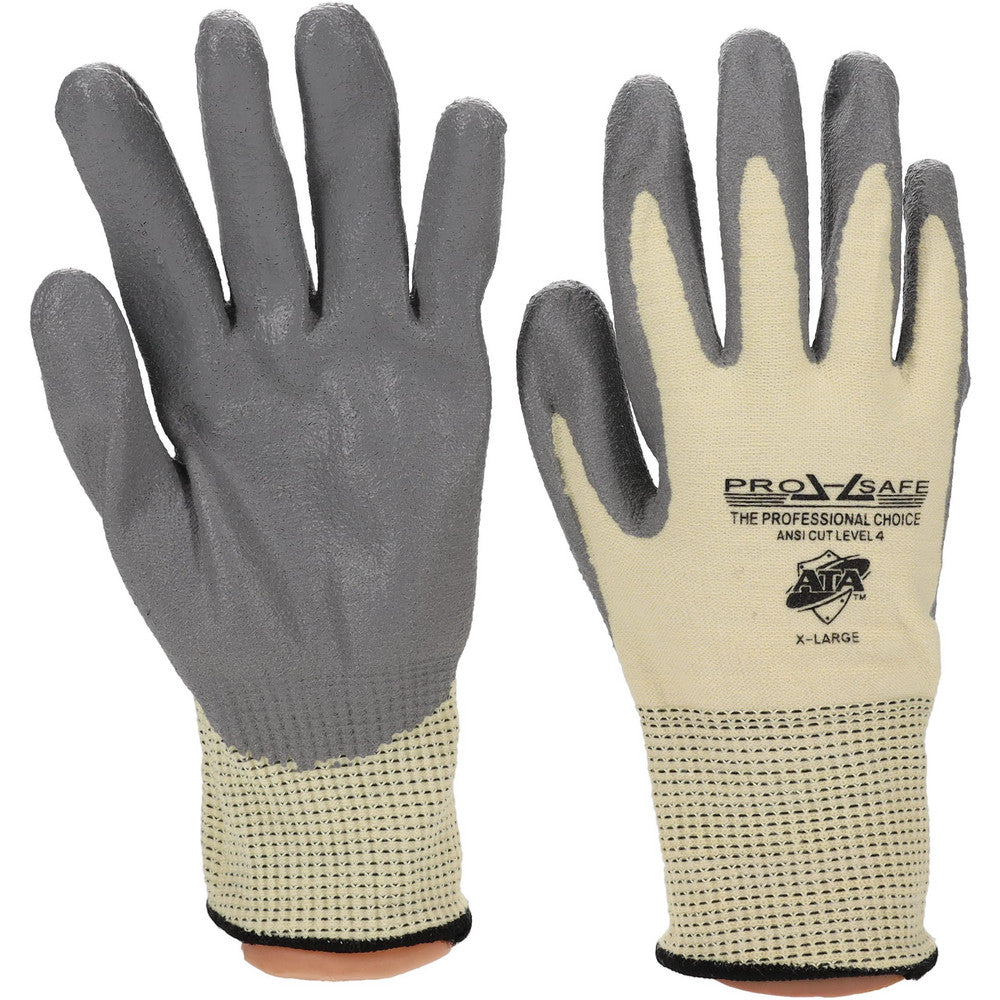 PRO-SAFE GLA-C1-XL Cut-Resistant & Puncture-Resistant Gloves PRO-SAFE Size X-Large, ANSI Cut A4, ANSI Puncture 2, Polyurethane, Kevlar
