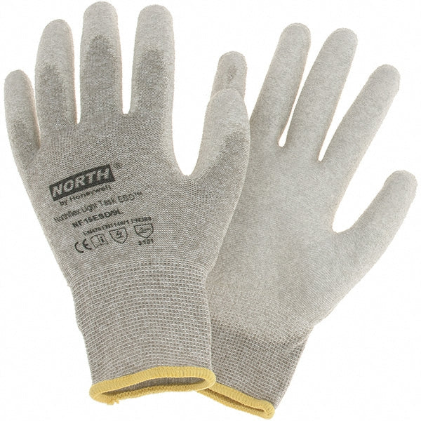 North NF15ESD/9L Nylon/Polyurethane Work Gloves