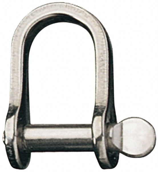 Ronstan RF617 D-Shackle Screw Pin, 1,540 lb Working Load Limit