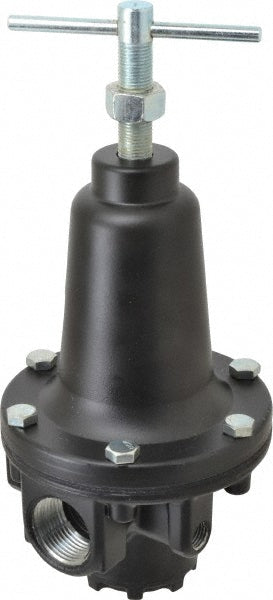 Parker R119-08CG/M2 Compressed Air Regulator 1" NPT, 300 Max psi, Heavy-Duty T-Handle