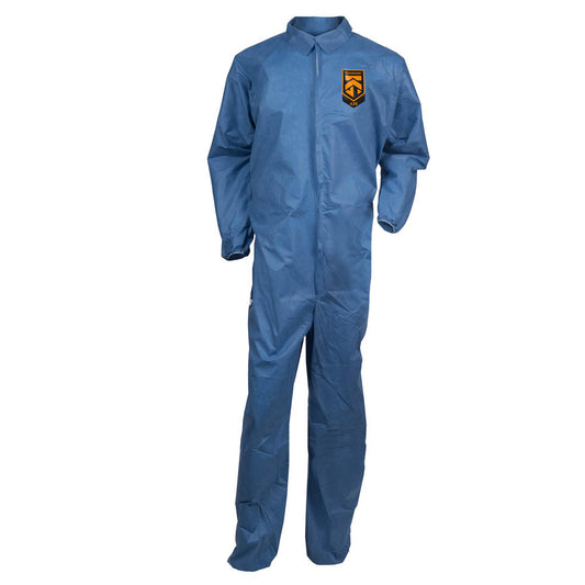 KleenGuard 58505 Disposable Coveralls Particle Protection, Size 2X-Large, 1.15 oz, SMMMS, Zipper Closure