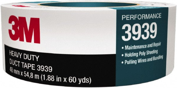 3M 7000048814 Duct Tape 1" Wide, 60 yd Long, 9 mil Thick